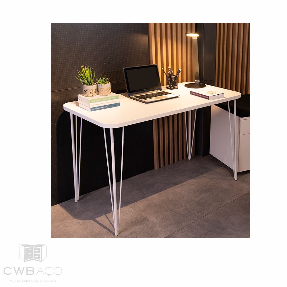 Mesa Home Office - Linha M. Office - Motiva | CWB Aço