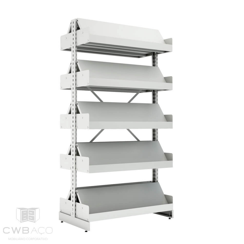 Os diferentes tipos de estantes de aço e suas funcionalidades | CWB Aço