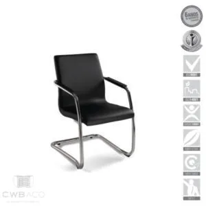 Cadeira Giratória Diretor Sem Braço – Linha Idea – Cavaletti | CWB Aço