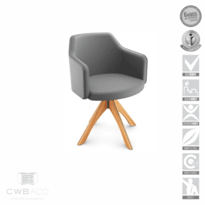 Poltrona Interlocutor – Linha Duo – Cavaletti