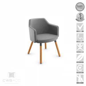 Poltrona Interlocutor – Linha Duo – Cavaletti