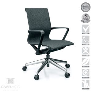 Cadeira Diretor Giratória Multitask – Linha Aura – Cavaletti